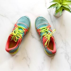 Reebok Sublite Duo Neon Running Shoes Size 6.5